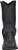 Front view of Double H Boot Mens Leroy - 11 inch Mens Black Wide Square Harness